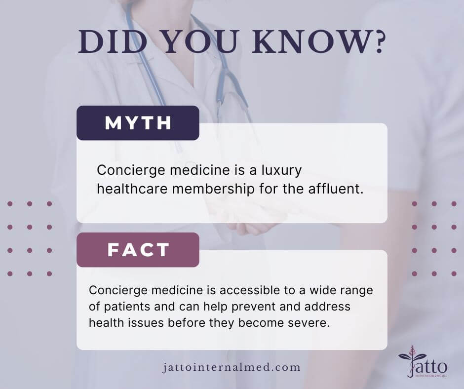 Myth vs Fact for Concierge Medicine
